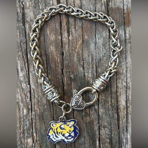 LSU Tigers Louisiana State University Women’s Bracelet - Picture 2 of 4